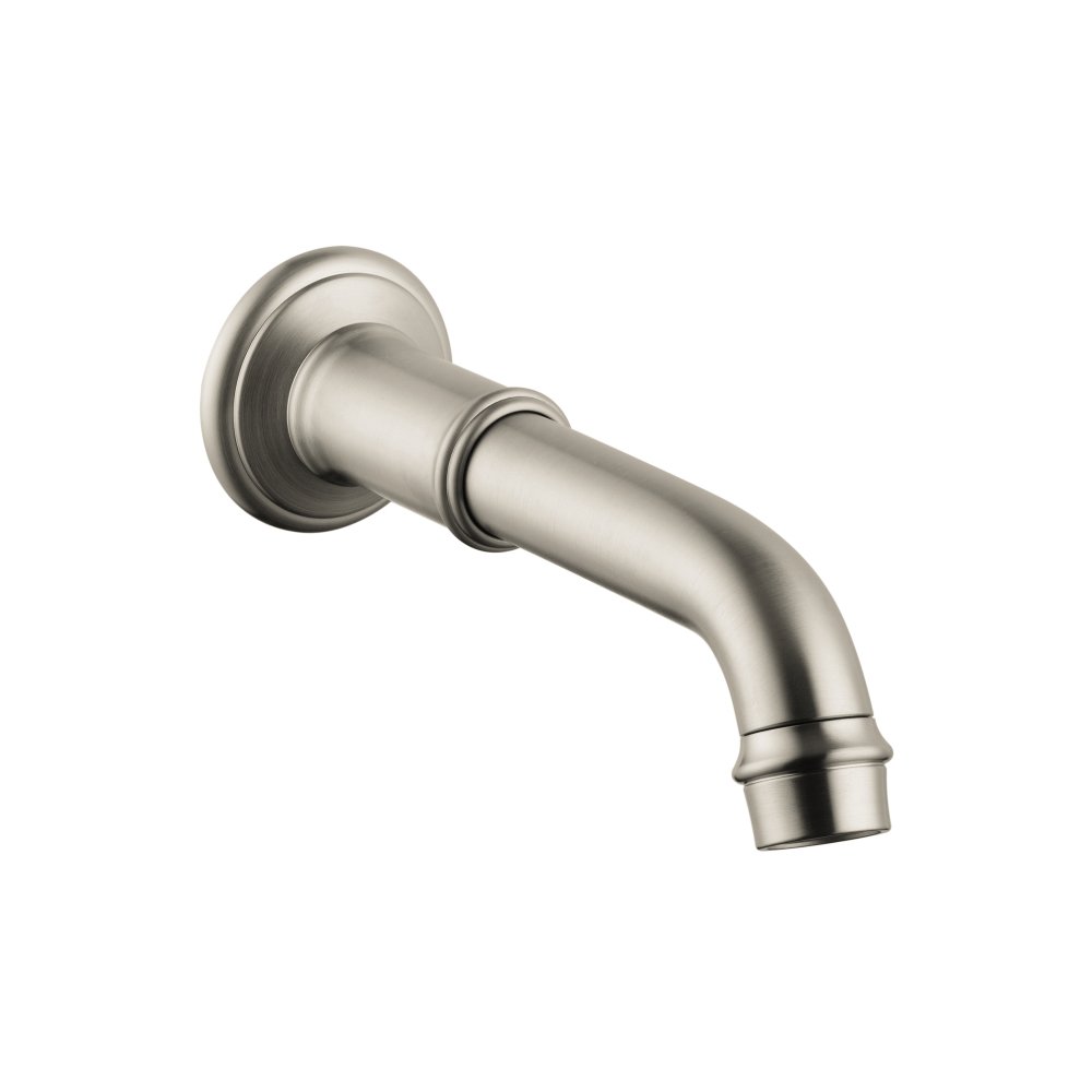 Излив на ванну AXOR Montreux 1/2  и 3/4  шлифованный никель  16541820