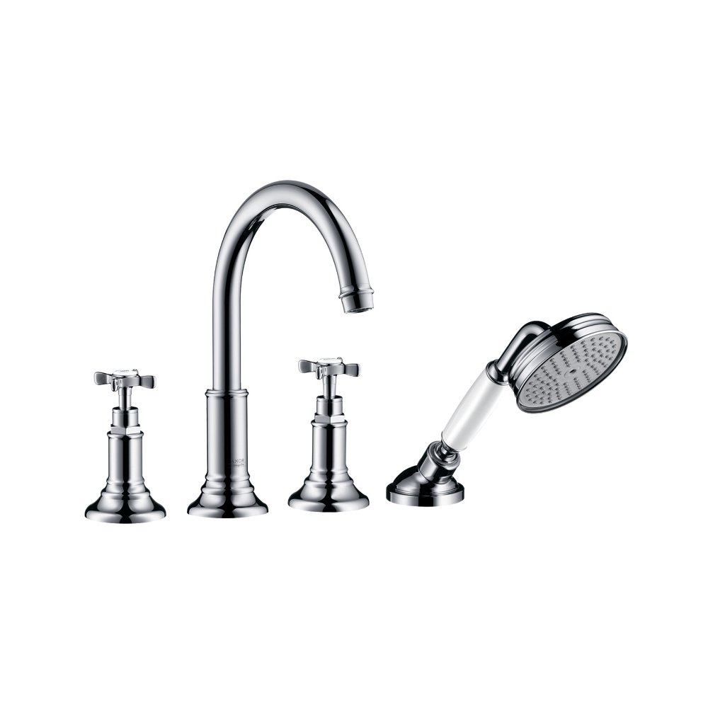 Смеситель для ванны AXOR Montreux на 4 отверстия монтаж на плитку 1/2  хром  16544000