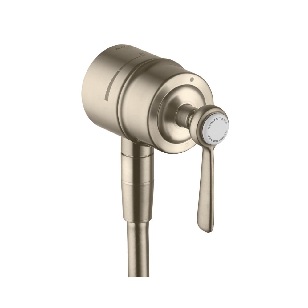 Шланговое подсоединение AXOR Citterio Fixfit Stop с рычаговой рукояткой 1/2  хром  16883820