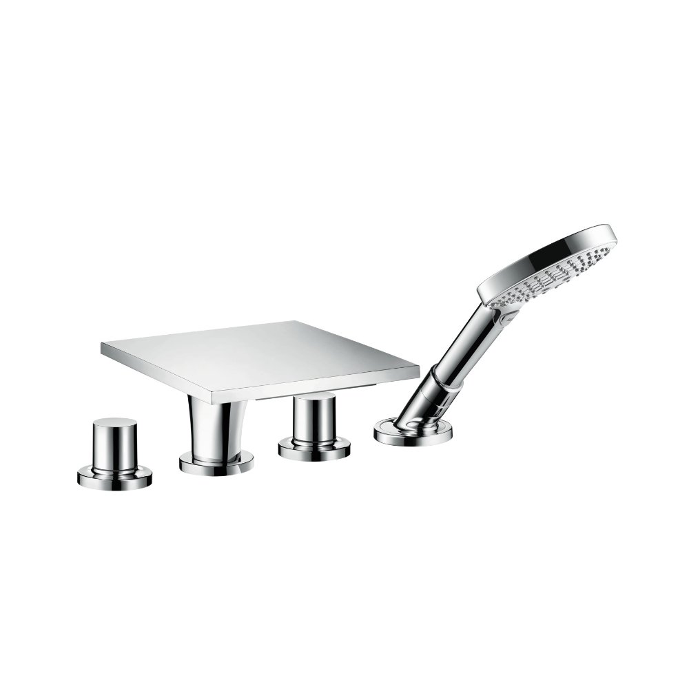 Смеситель AXOR Carlton на край ванны на 4 отверстия с крестовыми рукоятками 1/2  хром  18440000