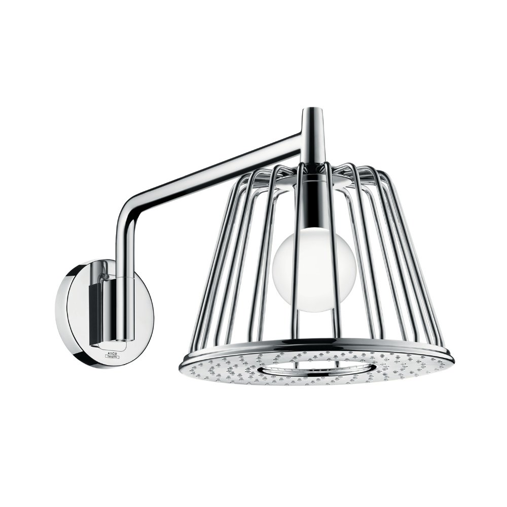 Верхний душ AXOR Lampshower/Nendo 1jet с держателем хром  26031000
