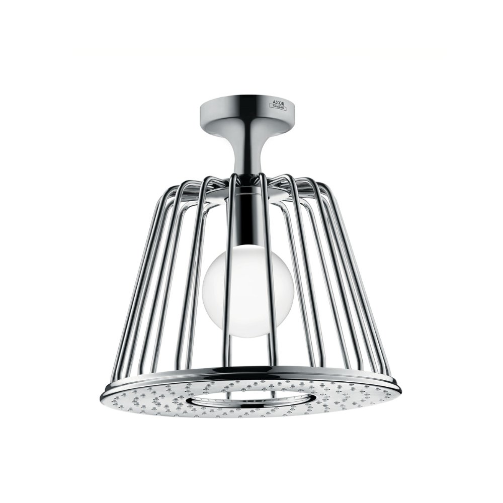 Верхний душ AXOR Lampshower/Nendo 1jet с потолочным подсоединением хром  26032000
