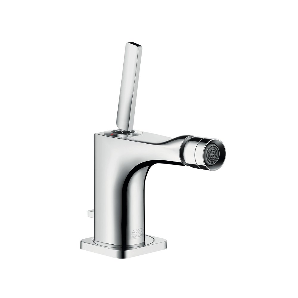 Смеситель для биде AXOR Citterio E со сливным гарнитуром хром  36120000