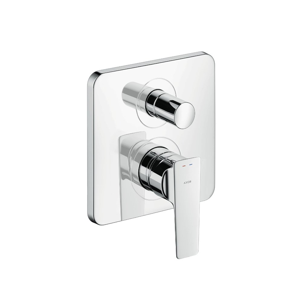 Смеситель для ванны AXOR Citterio E для скрытого монтажа со встроенной защитной комбинацией хром  36457000