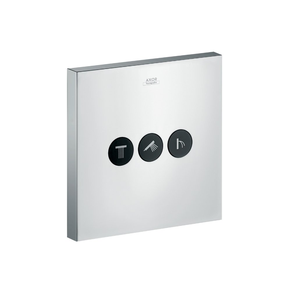 Модуль AXOR ShowerSelect с тремя запорными клапанами хром  36717000
