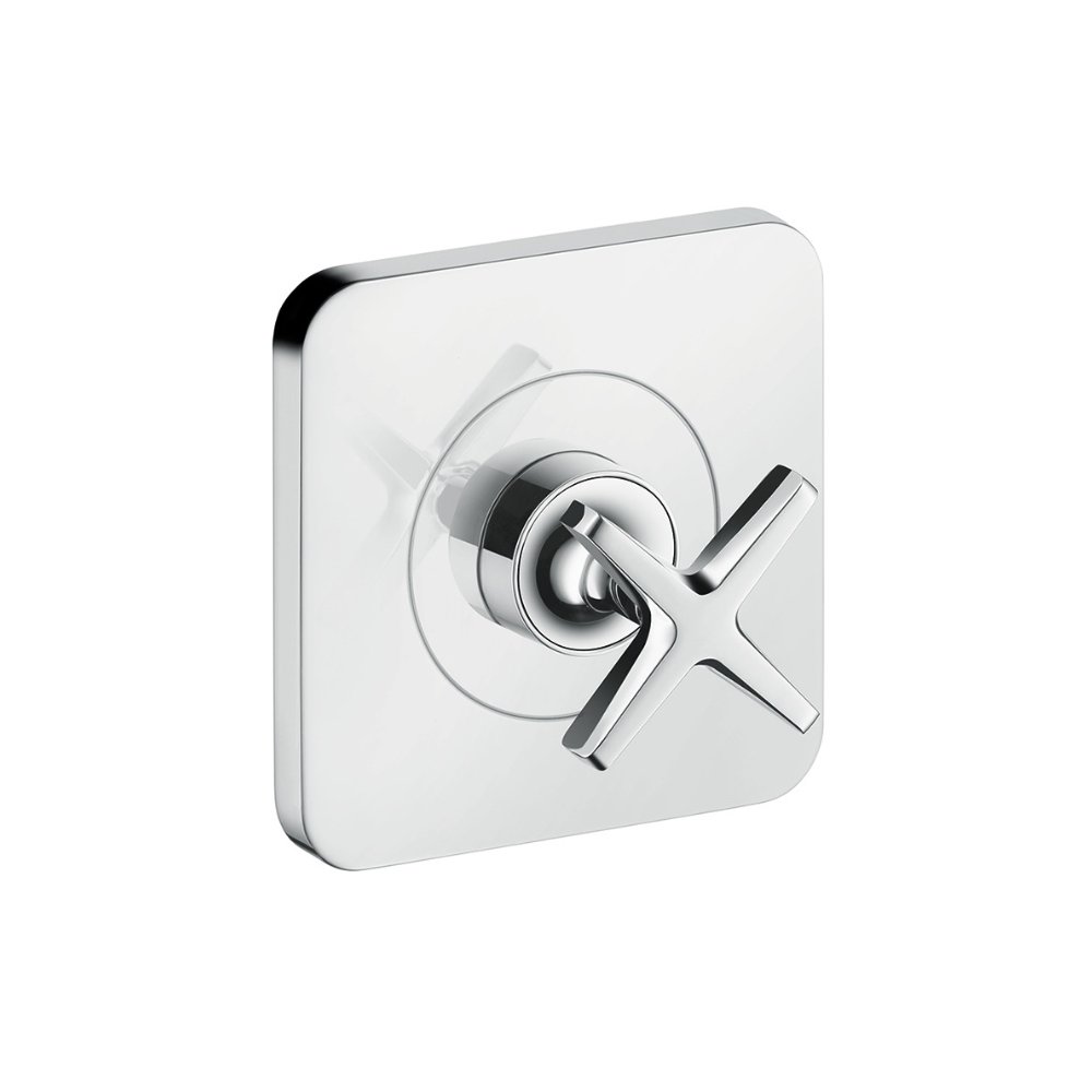 Запорный вентиль AXOR Citterio E 120 x 120 для скрытого монтажа хром  36771000