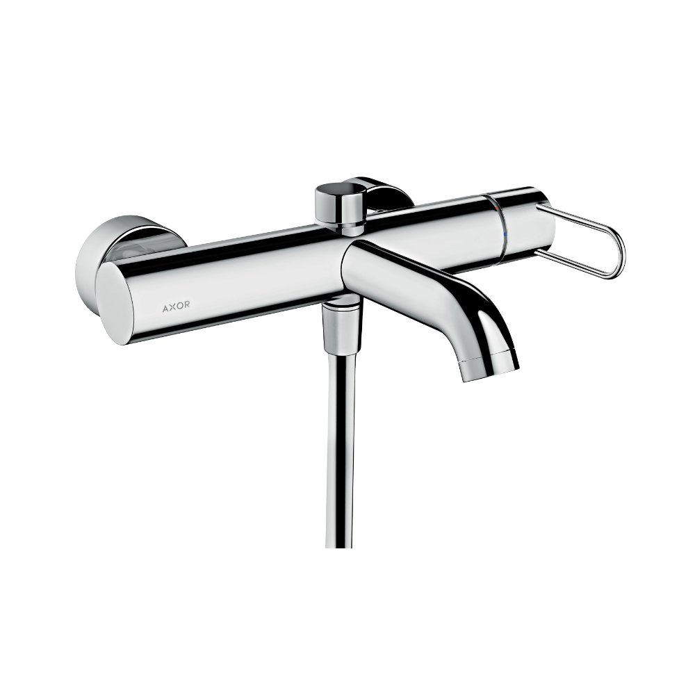 Смеситель для ванны AXOR Uno с рукояткой петлей внешнего монтажа хром  38421000
