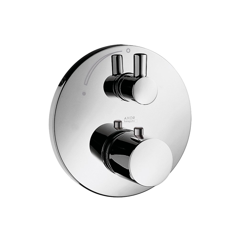 Термостат AXOR Montreux запорный вентиль переключатель потоков с рычаговой рукояткой для скрытого монтажа хром  38700000