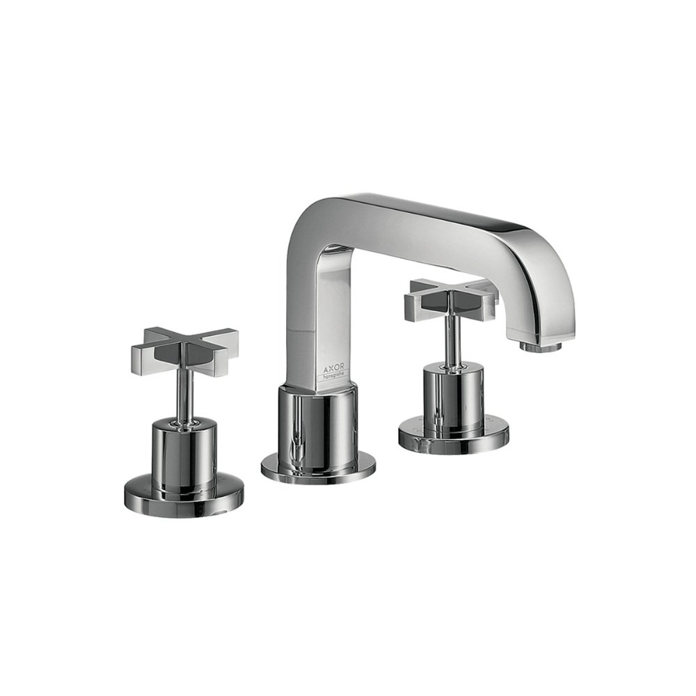 Смеситель AXOR Urquiola на край ванны на 3 отверстия с панелью 1/2  хром  39436000