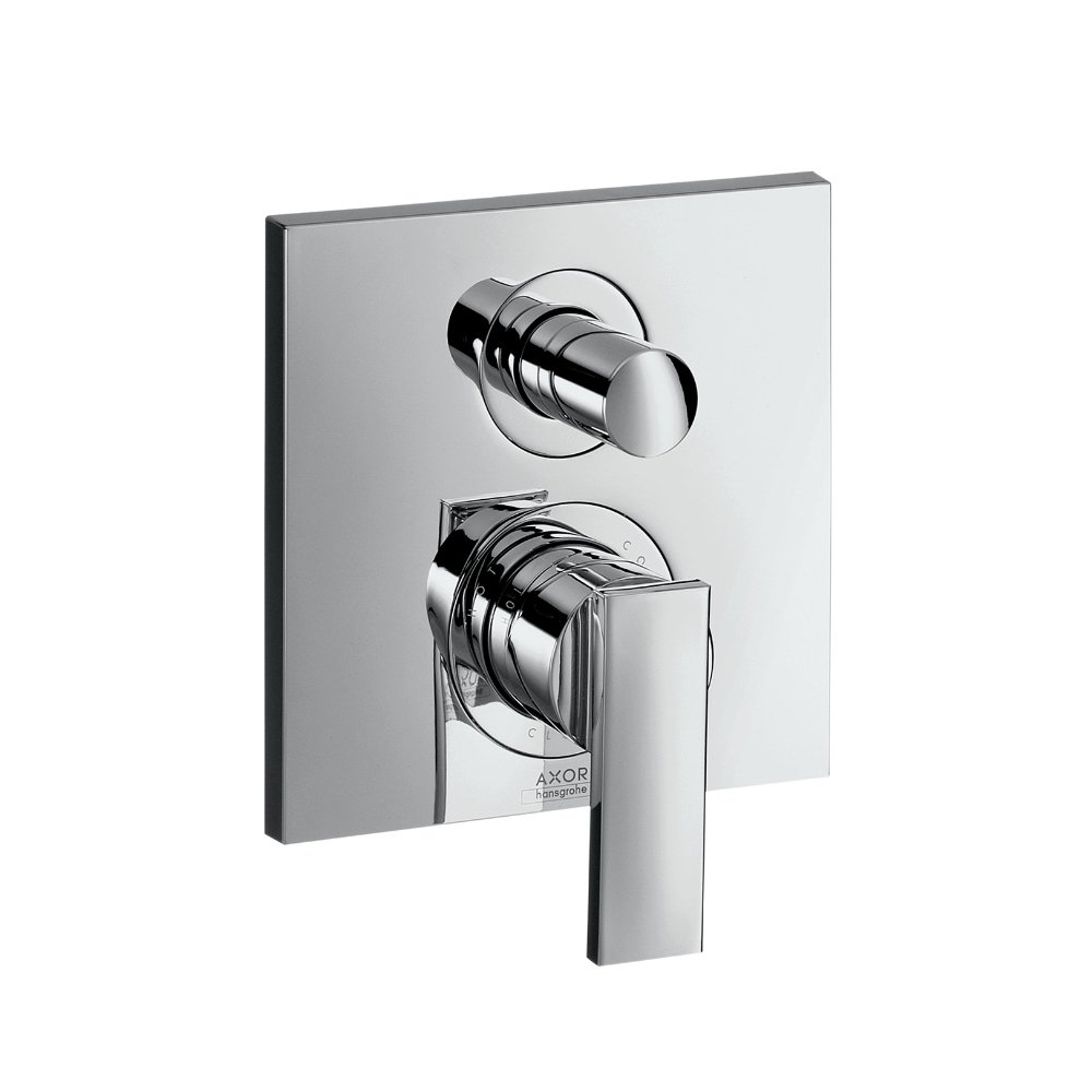 Смеситель для ванны AXOR Citterio для скрытого монтажа со встроенной защитной комбинацией хром  39457000