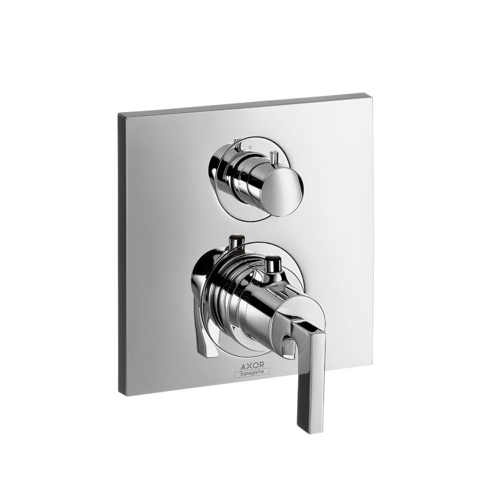Термостат AXOR Starck с запорным вентилем для скрытого монтаж хром а  39700000
