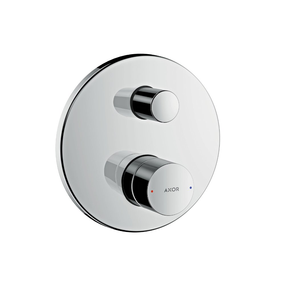 Смеситель для ванны AXOR Uno с рукояткой zero для скрытого монтажа хром  45405000