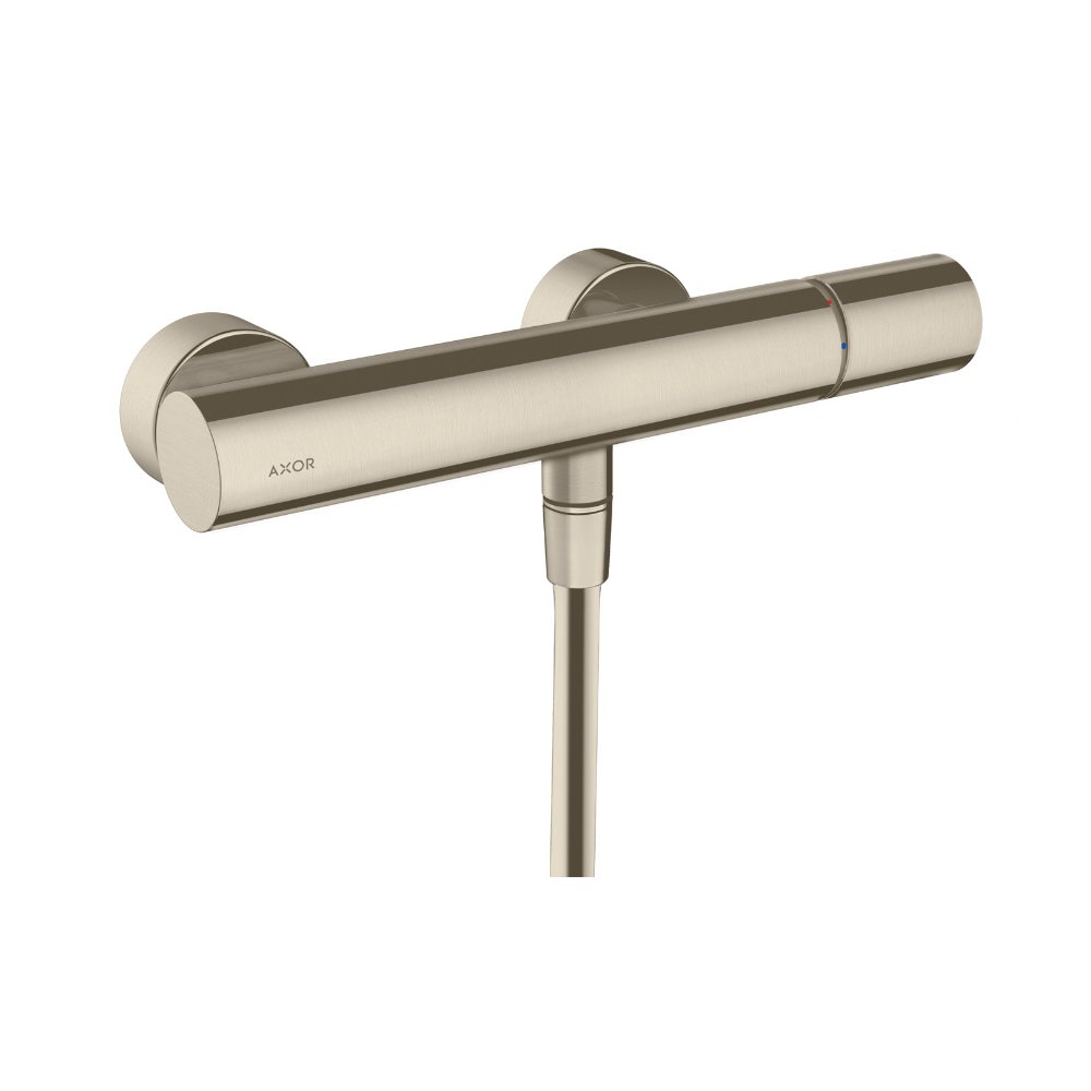 Смеситель для душа AXOR Uno с рукояткой Zero внешнего монтажа шлифованный никель  45600820