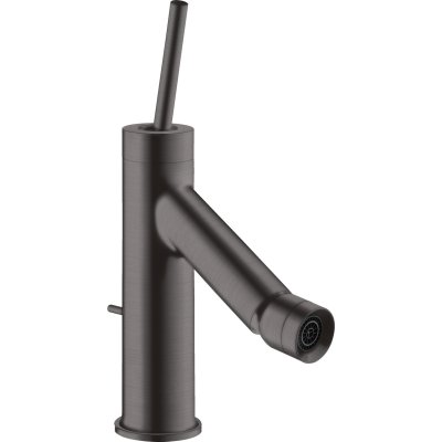 Смеситель для биде Axor Starck, однорычажный, 10211340, шлифованный черный хром 