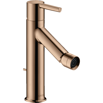 Смеситель для биде Axor Starck, однорычажный, 10214300, полированное красное золото 