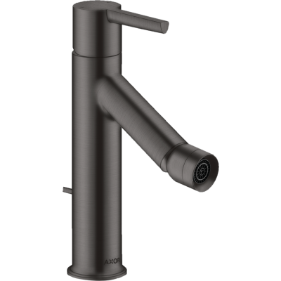 Смеситель для биде Axor Starck, однорычажный, 10214340, шлифованный черный хром 
