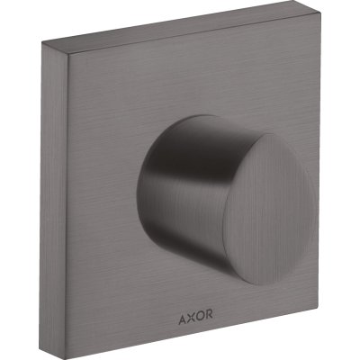 Запорный вентиль Axor Starck Organic, 120/120, скрытого монтажа, 12771340, шлифованный черный хром 