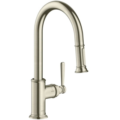 Смеситель для кухни AXOR Montreux с выдвижным душем нержавеющая сталь  16581800