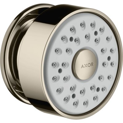 Боковая форсунка душа Axor, 1 jet, круглая, 28464830, полированный никель