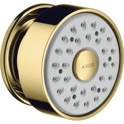 Боковая форсунка душа Axor, 1 jet, круглая, 28464930, полированная медь