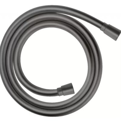 Душевой шланг Axor с металлическим эффектом, 1,6 м, 28626340, шлифованный черный хром 