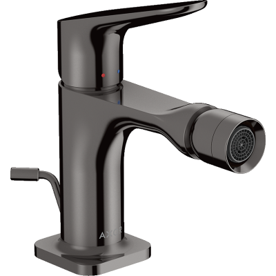 Смеситель для биде Axor Citterio M, однорычажный, со сливным гарнитуром, 34210330, полированный черный хром 