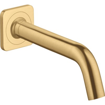 Излив на ванну Axor Citterio M, 34410250, шлифованное золото