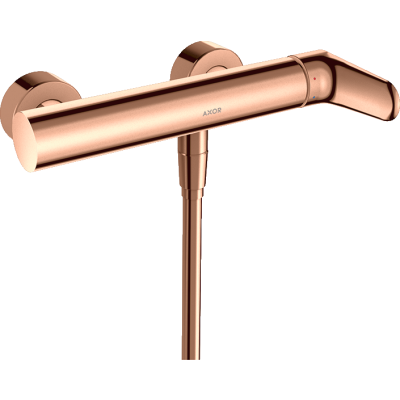Смеситель для душа Axor Citterio M, однорычажный, внешнего монтажа, 34620300, полированное красное золото 