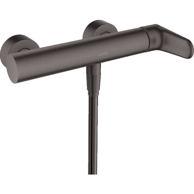 Смеситель для душа Axor Citterio M, однорычажный, внешнего монтажа, 34620340, шлифованный черный хром 