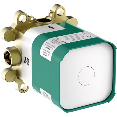 Скрытая часть верхнего душа Axor ShowerSolutions, 2 jet , с держателем, 35361180, шлифованная бронза