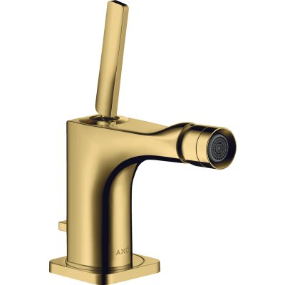 Смеситель для биде Axor Citterio E, однорычажный, 36120990, полированное золото