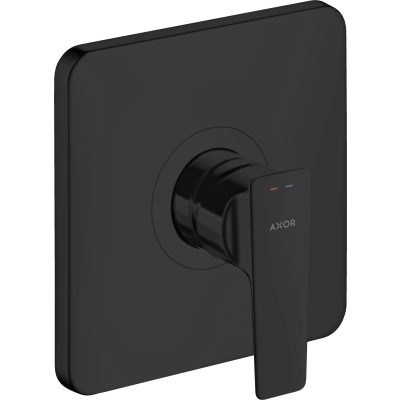 Смеситель для душа Axor Citterio E, однорычажный, скрытого монтажа, 36655670, матовый черный