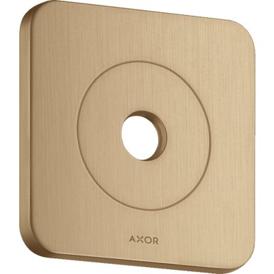 Настенная/потолочная панель Axor Citterio E, 12x12 см, 36725140, шлифованная бронза