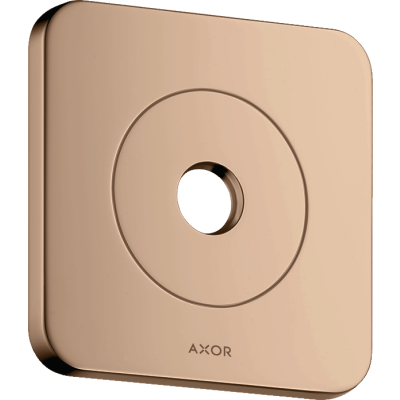 Настенная/потолочная панель Axor Citterio E, 12x12 см, 36725300, полированное красное золото 