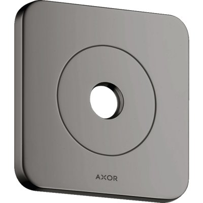 Настенная/потолочная панель Axor Citterio E, 12x12 см, 36725330, полированный черный хром 