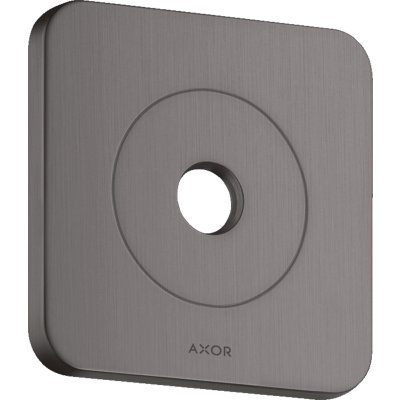 Настенная/потолочная панель Axor Citterio E, 12x12 см, 36725340, шлифованный черный хром 