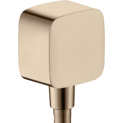 Шланговое подсоединение Axor ShowerSolutions, softsquare, 36731300, полированное красное золото 