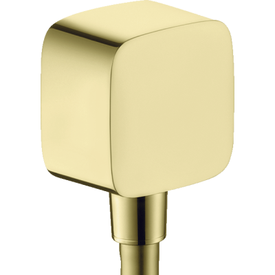 Шланговое подсоединение Axor ShowerSolutions, softsquare, 36731930, полированная медь