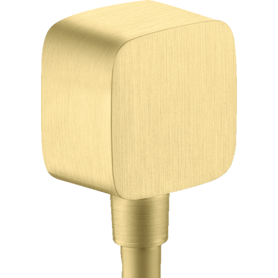 Шланговое подсоединение Axor ShowerSolutions, softsquare, 36731950, шлифованная медь