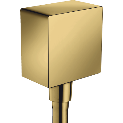 Шланговое подсоединение Axor ShowerSolutions, квадратное, 36732990, полированное золото