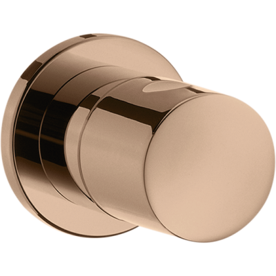  Запорный вентиль Axor Uno, скрытого монтажа, 38976300, полированное красное золото 