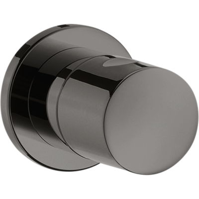  Запорный вентиль Axor Uno, скрытого монтажа, 38976330, полированный черный хром 