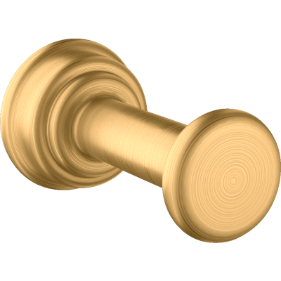 Крючок для полотенца Axor Montreux, одинарный, 42137250, шлифованное золото