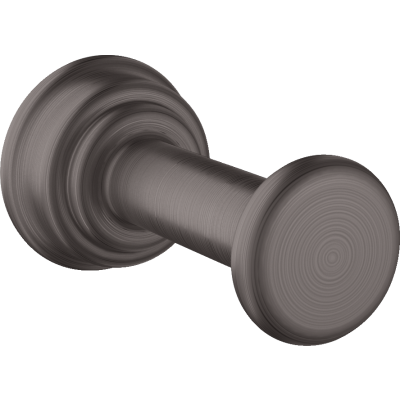 Крючок для полотенца Axor Montreux, одинарный, 42137340, шлифованный черный хром 