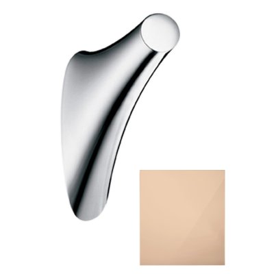 Крючок для полотенца Axor Massaud, одинарный, 42237300, полированное красное золото 