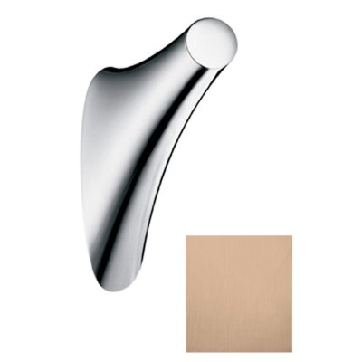 Крючок для полотенца Axor Massaud, одинарный, 42237310, шлифованное красное золото