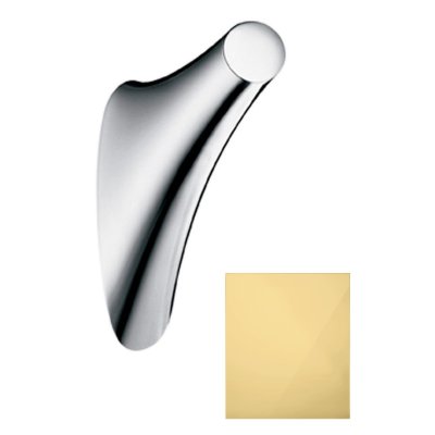 Крючок для полотенца Axor Massaud, одинарный, 42237990, полированное золото