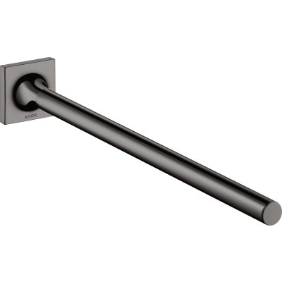Полотенцедержатель Axor Starck Organic, 420 мм, 42720330, полированный черный хром 