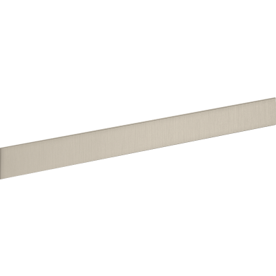 Декоративная панель-накладка на полку Axor Universal SoftSquare, 300 мм, 42891820, шлифованный никель