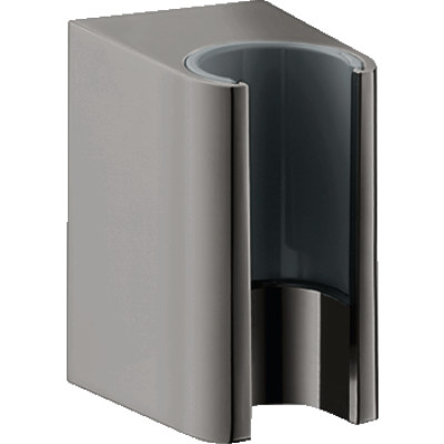 Держатель ручного душа Axor One, 45721330, полированный черный хром 